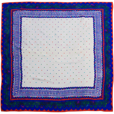 World Accents - Silk Jacquard Over-sized Square 102