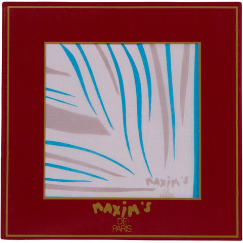 Maxim's de Paris - Cotton Pocket Square - 3333