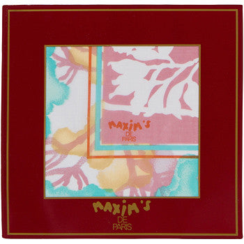 Maxim's de Paris - Cotton Pocket Square - 2222