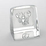 Swedish Crystal Zodiac Paperweight Deluxe - Cancer