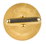 Zodiac 18-Karat Gold Plated Navy Enamel Cufflinks - Libra