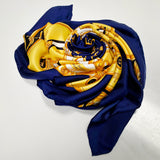 100% Silk Twill Celestial Dial Scarf