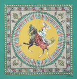 Belle Epoque Silk Scarf - The Lady's Horse