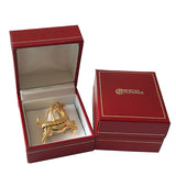 Gold Plated Zodiac Brooch - Capricorn