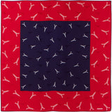 Rodier - Silk Jacquard Square - Eiffel Tower