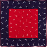 Rodier - Silk Jacquard Square - Eiffel Tower