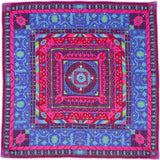 Ken Scott - Multicolor Silk/Wool Shawl 54" x 54"