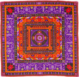 Ken Scott - Multicolor Silk/Wool Shawl 54" x 54"