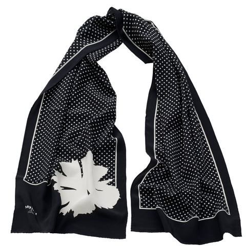 Maxim's de Paris - Silk Polka Dot Scarf