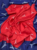 Rodier - Silk Jacquard Square - Eiffel Tower