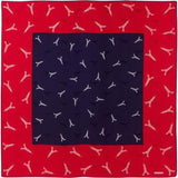 Rodier - Silk Jacquard Square - Eiffel Tower