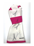 Rodier - Silk Jacquard Square - Eiffel Tower