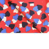 YSL - 100% Silk Square Hearts - Multi