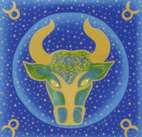 Zodiac Lithograph - Taurus