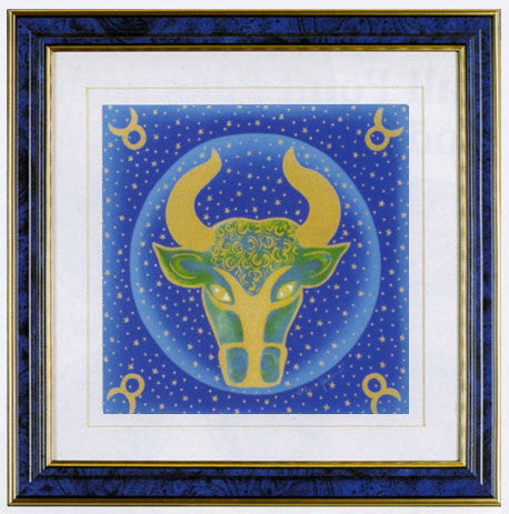Zodiac Lithograph - Taurus