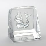 Swedish Crystal Zodiac Paperweight Deluxe - Aquarius