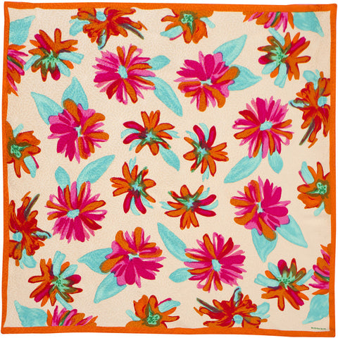 Rodier - Silk Square - Dhalias